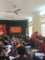 Hội nghị quán triệt, kiểm tra tiến độ công việc tổ chức lễ hội đền Cao