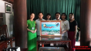 Đoàn cán bộ Bảo tàng Xô viết Nghệ Tĩnh trao đổi kinh nghiệm công tác quản lý di tích với Ban Quản lý Di tích thị xã Chí Linh