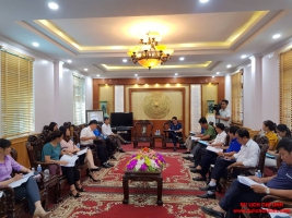 Triển khai kế hoạch tổ chức lễ hội truyền thống đền Sinh – đền Hóa năm 2019