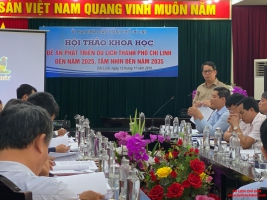 Hội thảo khoa học đề án phát triển du lịch trên địa bàn TP Chí Linh đến năm 2025 tầm nhìn đến 2035