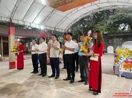 KHỞI CÔNG DỰ ÁN NÂNG CẤP, CẢI TẠO TUYẾN ĐƯỜNG TỪ CÂY XĂNG NGÃ BA LÊ LỢI ĐẾN ĐỀN SINH